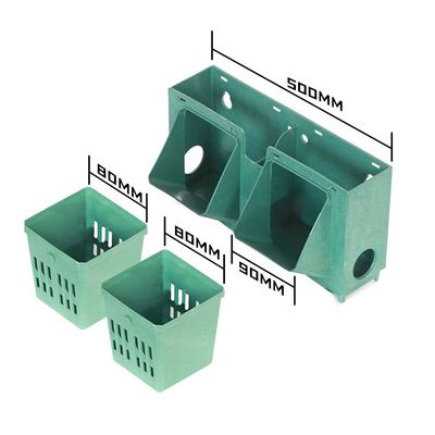 HDPE PP kunstmatige hydroponische hangende bloempot voor groen planten Modern kunststof