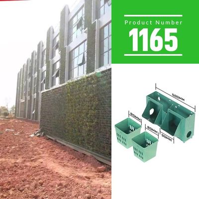 HDPE PP kunstmatige hydroponische hangende bloempot voor groen planten Modern kunststof