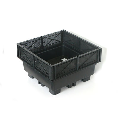 Decoratieve tuin bloempot weefselcultuur Buitenplantcontainer met afvoertray
