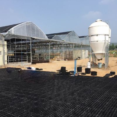 Plastic Pavers voor de grond Geocelle grind Paddock Raster Paard Gras en boerderij