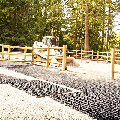 330*330*50mm Hoogte 5mm Paardenspaard Paddock Grass Paver Stall Grid Horse Paddock Grid