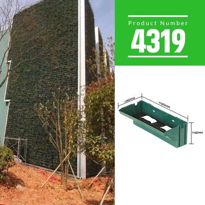 Niet-gecoate kunstmatige groene wand binnenshuis bloempot plantentuin verticaal