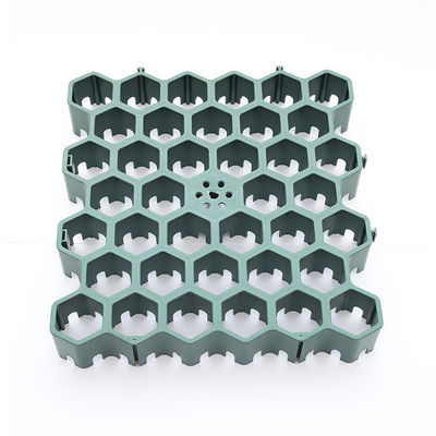 Robuuste HDPE-stabilisatiegrid voor grond- en graspaver