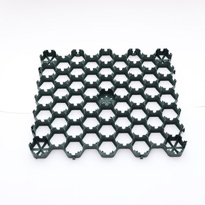 4 Hoeveelheid per vierkante meter Versterkt grond HDPE Plastic Grass Paver Interlock Lawn Grid