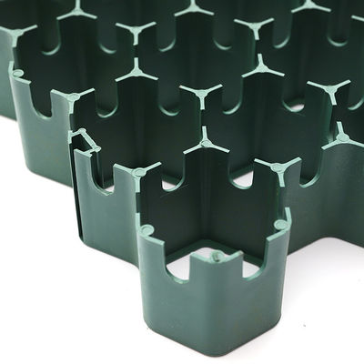 Hotelparkeeroplossing Groen grindvast raster met versterkt HDPE-materiaal