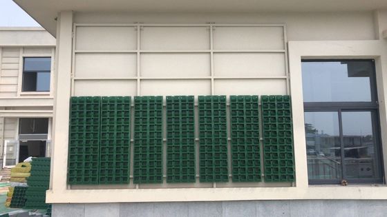 Buitengroene planten van kunststof verticale tuin bloemen stapelpotten voor stijlvolle groene muur