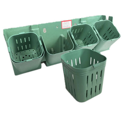 Gepersonaliseerde groene muur PP Sterke verticale plastic bloempot voor binnen/tuin decoratie