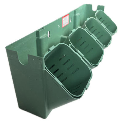Gepersonaliseerde groene muur PP Sterke verticale plastic bloempot voor binnen/tuin decoratie