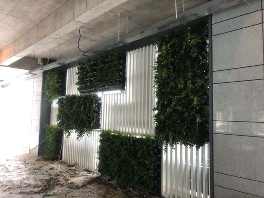 500*5 mm stapelbare plantenplastic bloempot voor groen Living Wall in zwart/groen