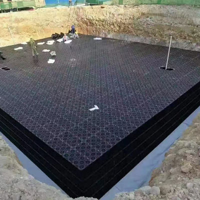 Na-service Ondersteuning op het internet HDPE regenwaterverzamelingsmodule voor graswater afwatersysteem