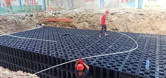 Moderne stormwaterinfiltratietank Infiltratiedrenaagebox voor regenwateropvang