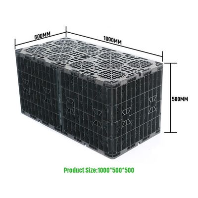 468L wateropslagcapaciteit Plastic ondergrondse attenuatie regenwateropvang tank